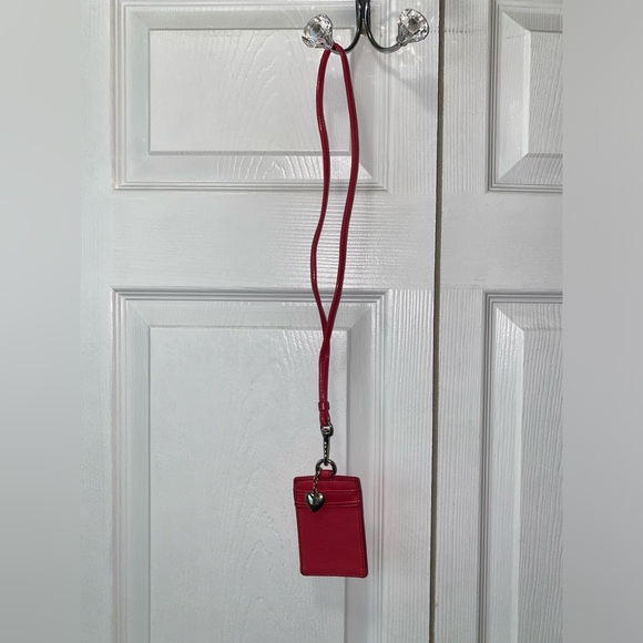 Coach Pink ID Lanyard - Picture 3 of 4